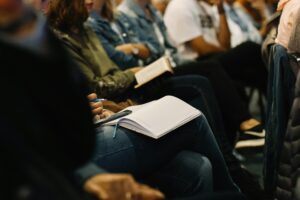 people attending a meeting